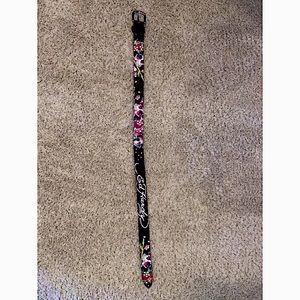 Ed Hardy Women’s Rapture Leather Belt